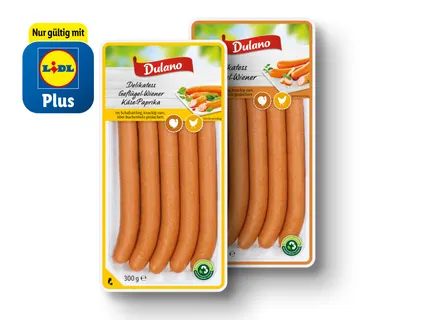 Dulano Delikatess Geflügel-Wiener