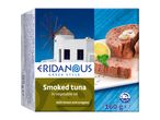 Smoked tuna in vegetable oil with lemon and oregano, 160g, with a Greek windmill.