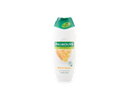 Palmolive Naturals dušo kremas „Pienas ir medus“ su augaliniu pienu.