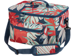 CRIVIT Cool Bag with a vibrant floral and leaf pattern, featuring a shoulder strap and front pocket.
