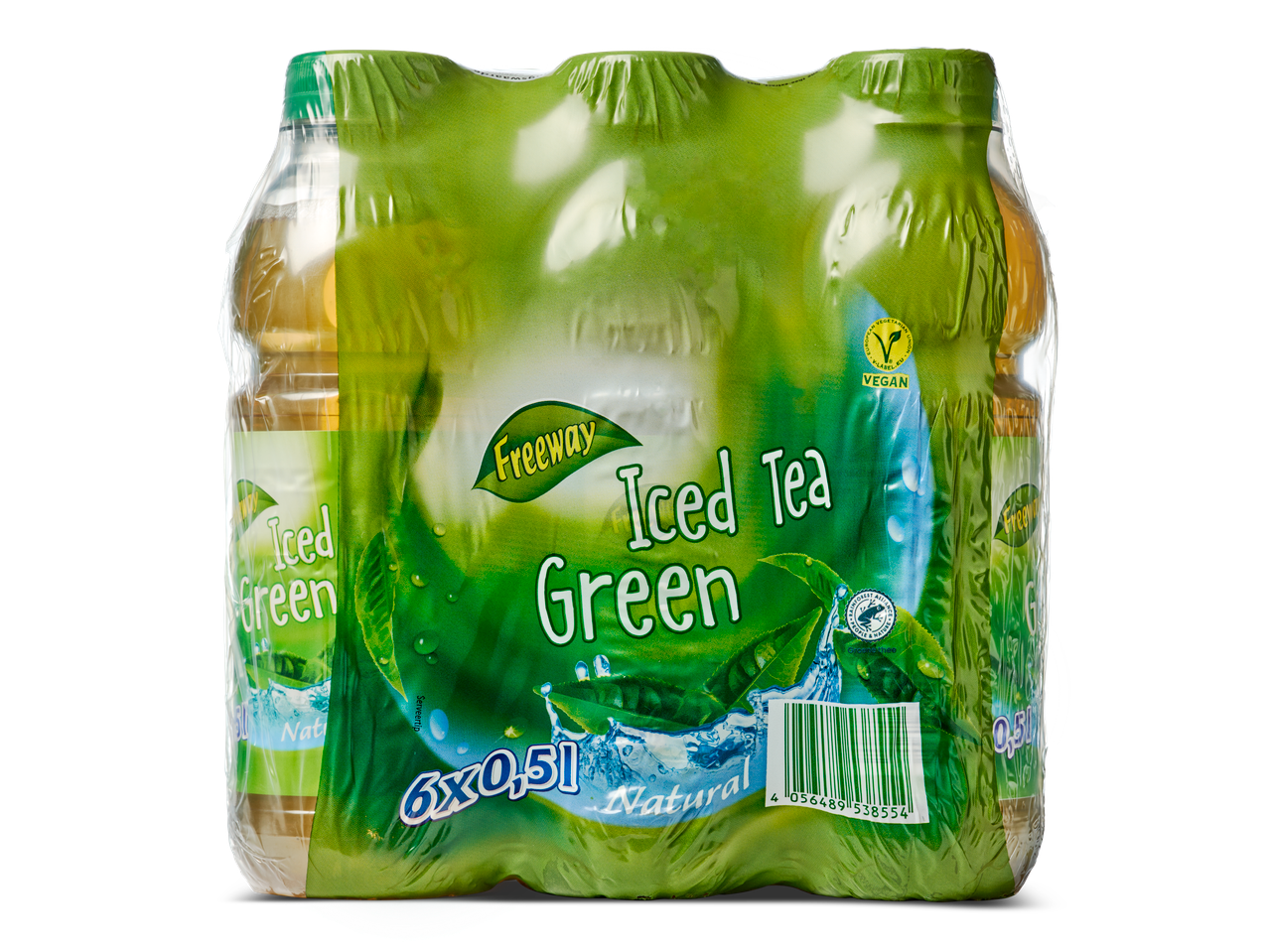 Freeway IJsthee Groene Thee 6x0,5l verpakking