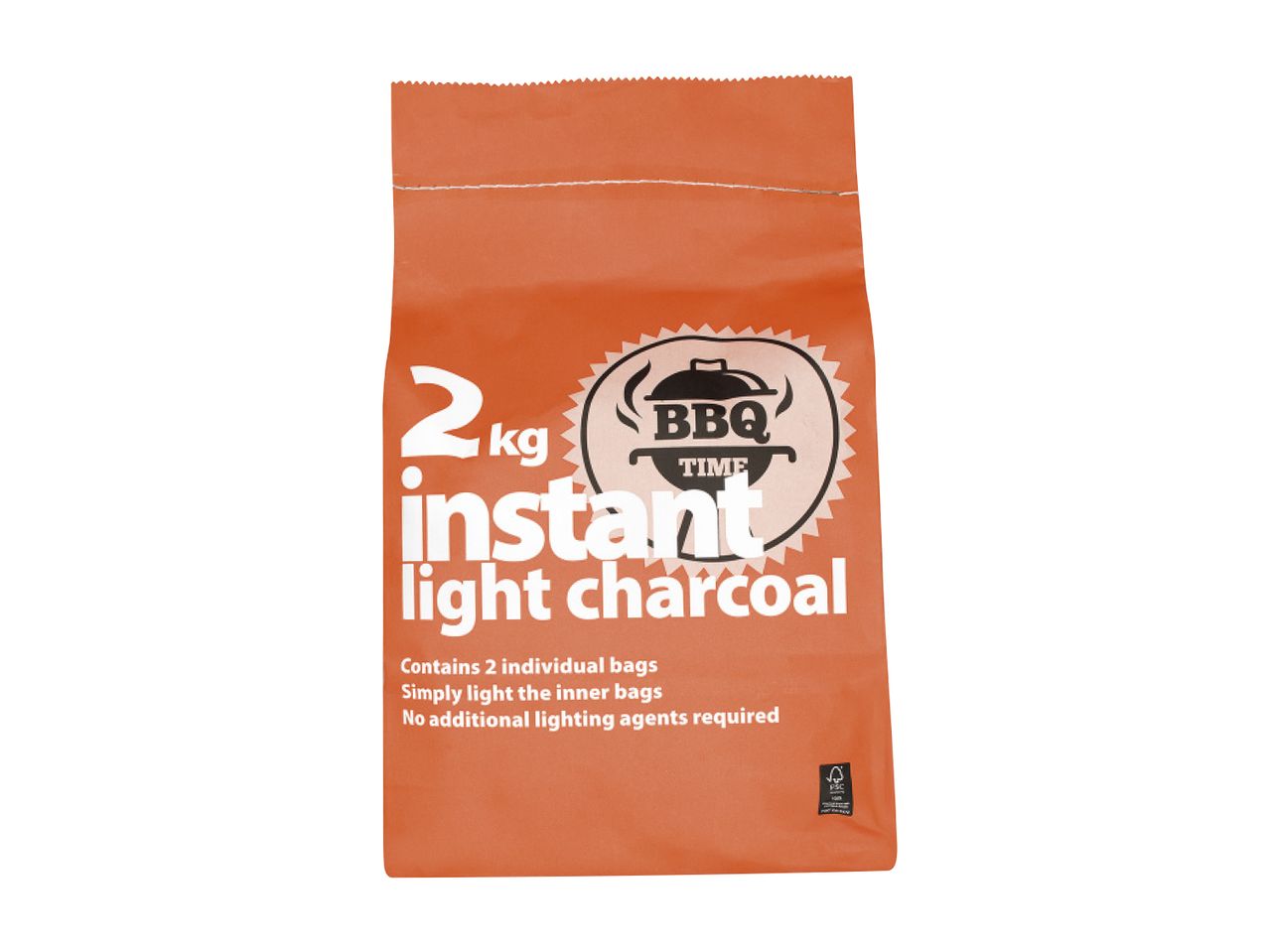 Go to full screen view: Big K Instant Light Charcoal - Image 1