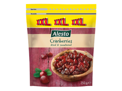 ALESTO Cranberries séchées et sucrées