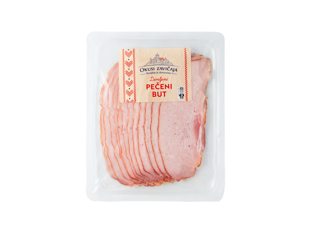 Dimljeni pečeni but Okusi Zavičaja u prozirnom pakiranju