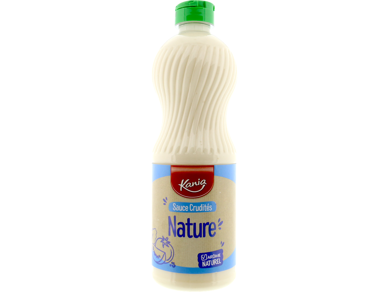 Sauce crudités Kania Nature en bouteille plastique.