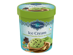 1001 Delights Dubai Style Pistachio Ice Cream tub with chocolate and pistachios.