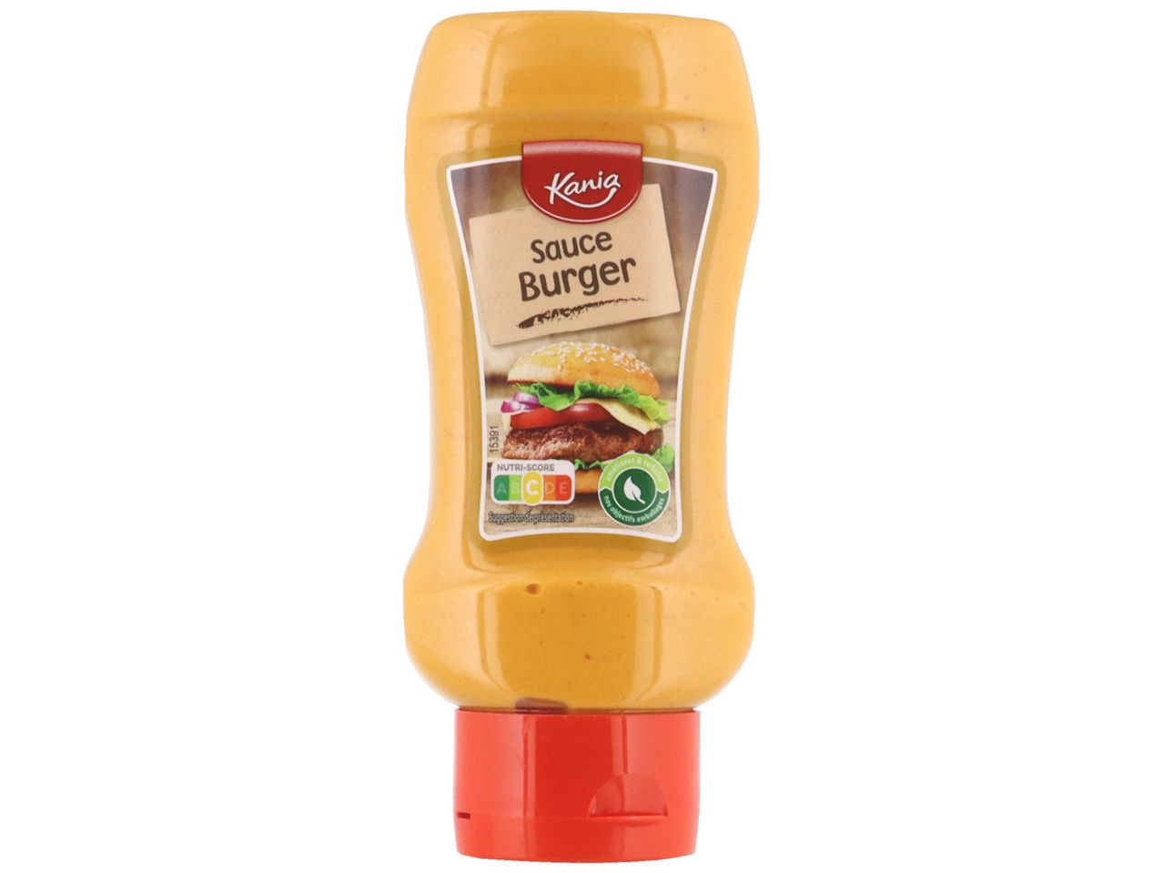 Sauce Burger Kania en bouteille plastique.