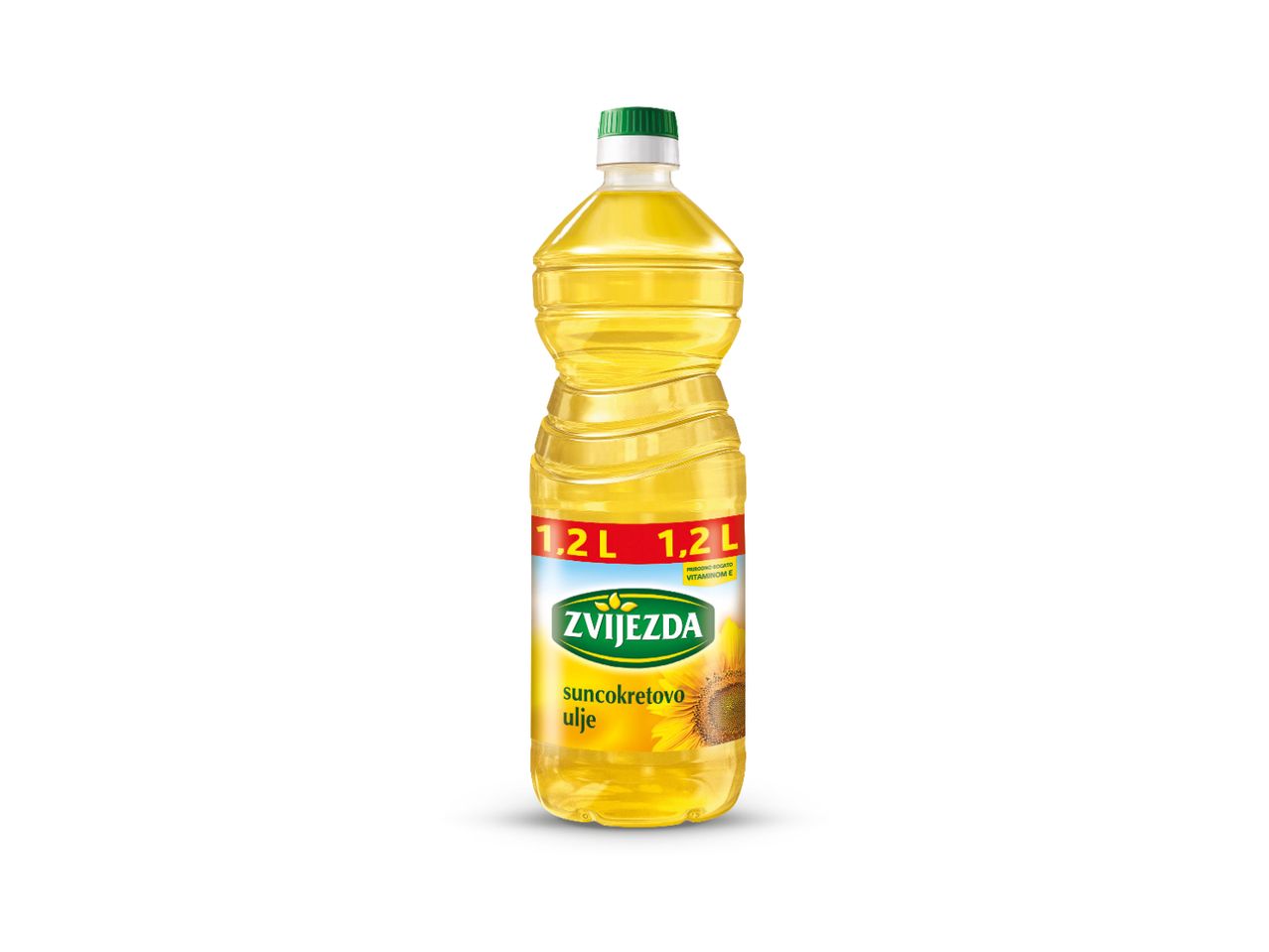 Boca Zvijezda suncokretovog ulja od 1,2 litre.