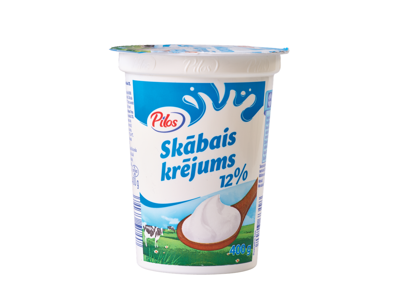 Pilos hapukoor 12%, 400 g