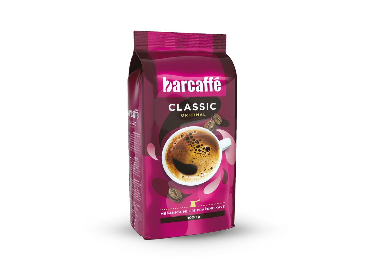 Pakiranje Barcaffe Classic kave.