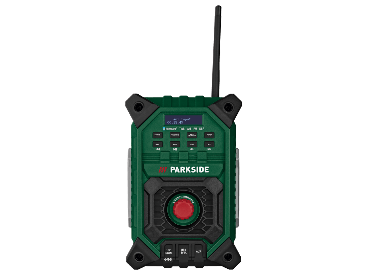 Parkside® PRFMA 20-Li statybvietės radijas su Bluetooth ir USB