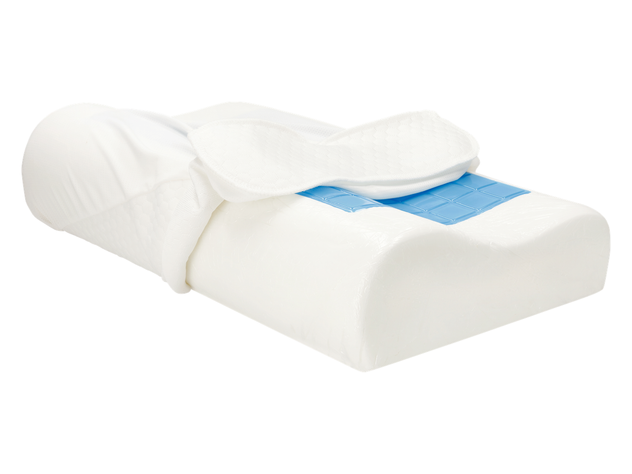 Ortopedski jastuk od memorijske pjene s rashladnim gelom.