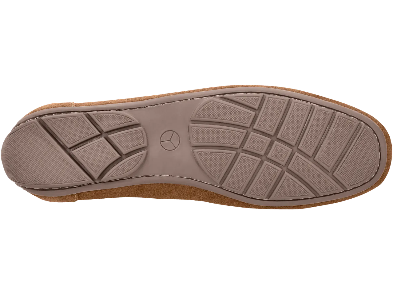 Braon đon muških kožnih mokasina ESMARA MEN sa neklizajućim dezenom.