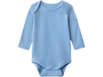 LUPILU® baby romper met lange mouwen, lichtblauw