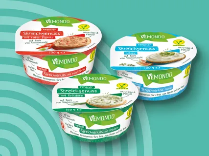 vegane Produkte für die Lidl-Eigenmarke Vemondo »