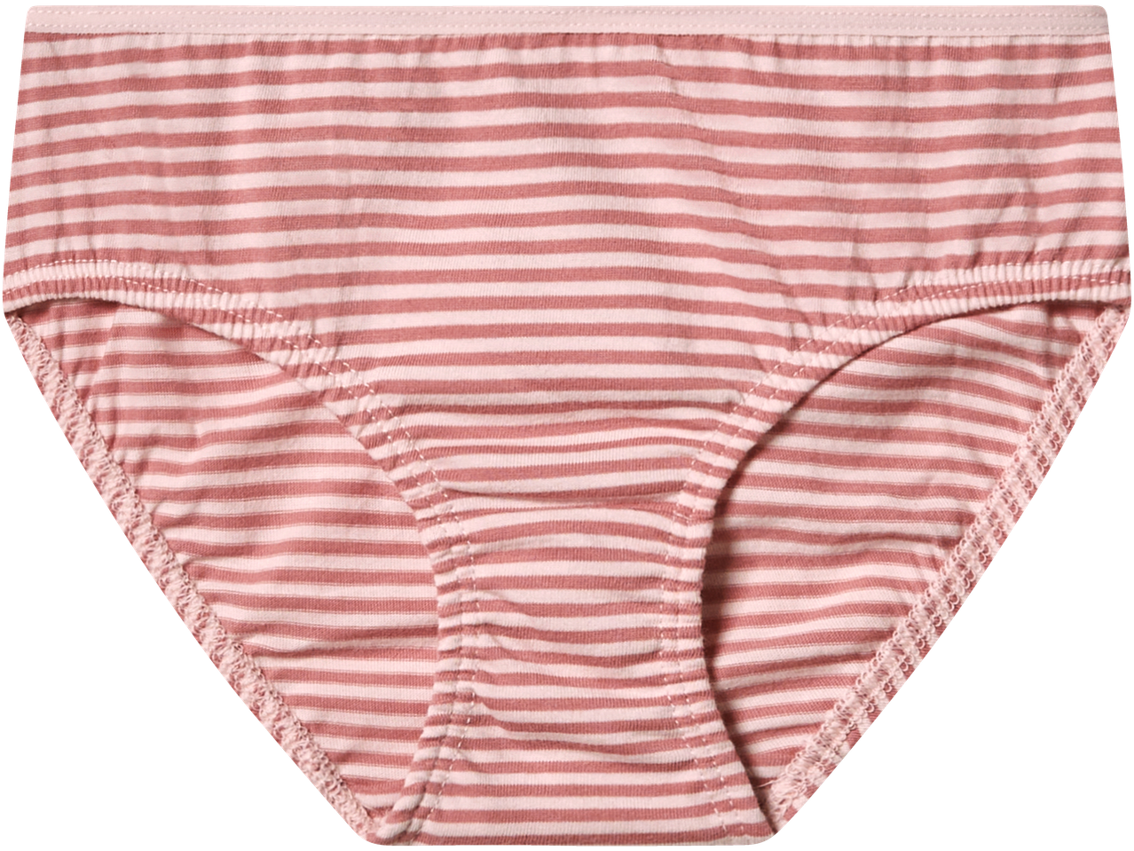 Kinderonderbroek met roze en witte strepen