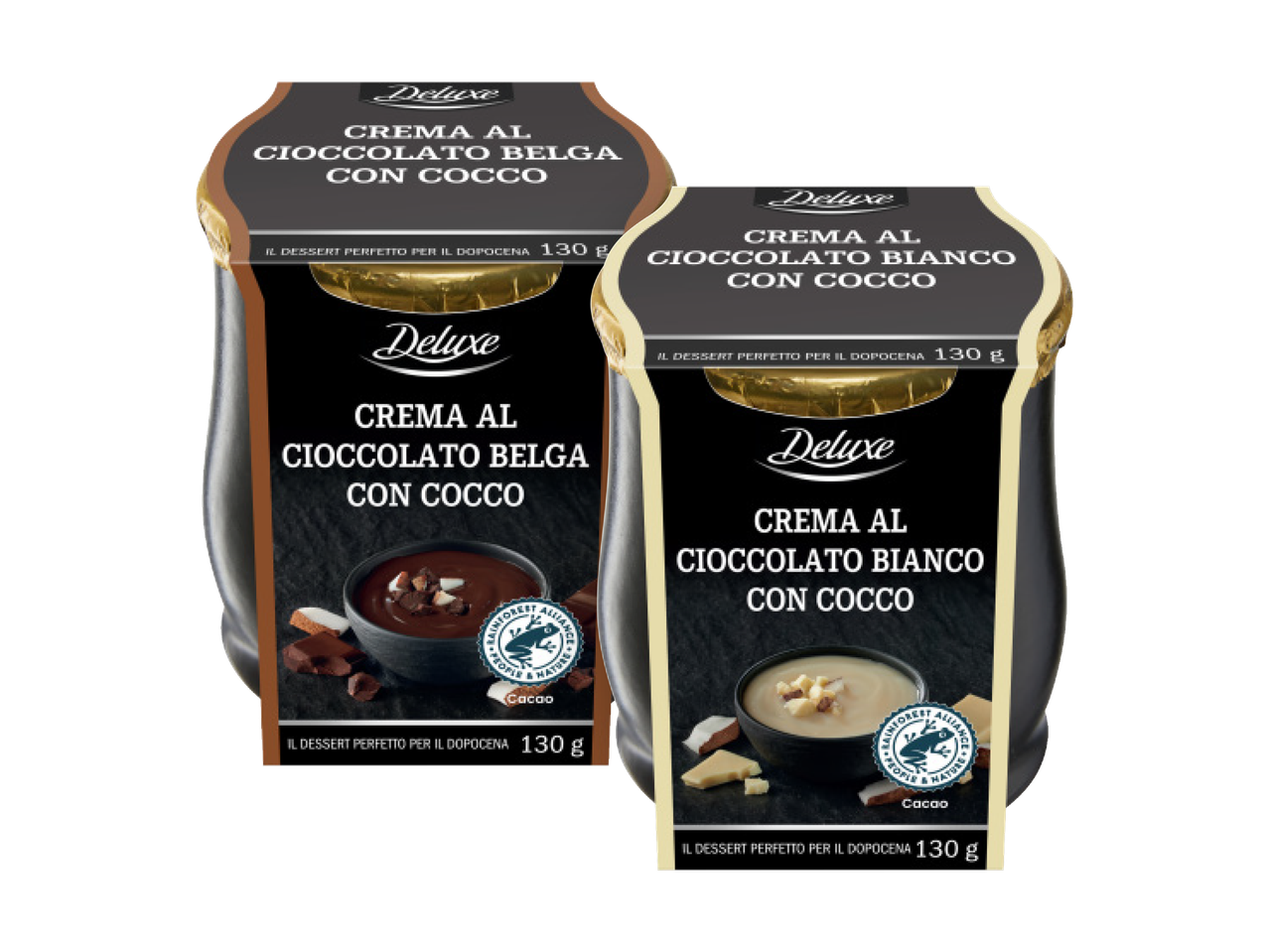 Mousse cioccolato e cocco