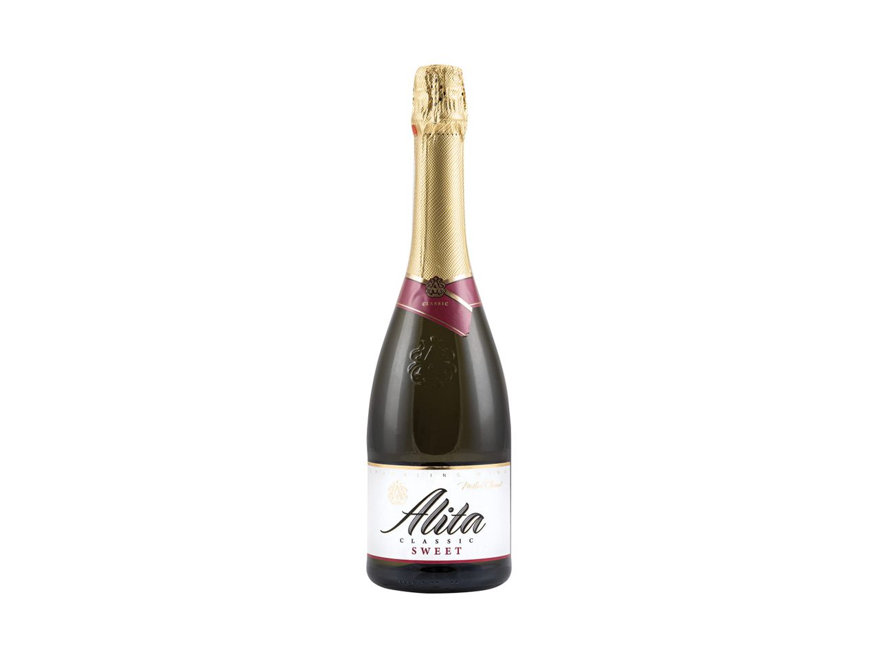 Alita Classic Sweet putojančio vyno butelis.