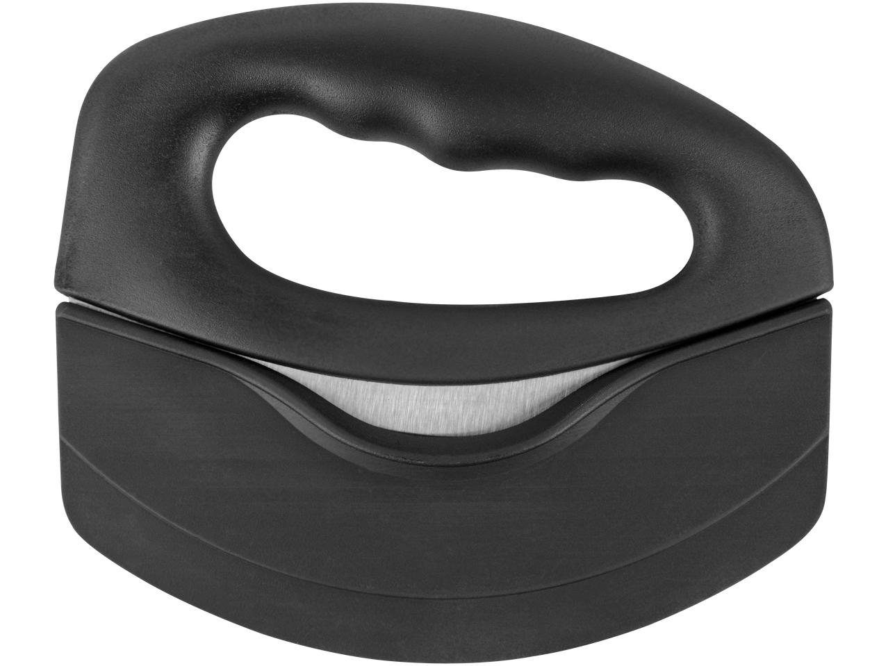 LIVARNO home Esmagador/Cortador, preto, com pega ergonómica e lâmina de metal.