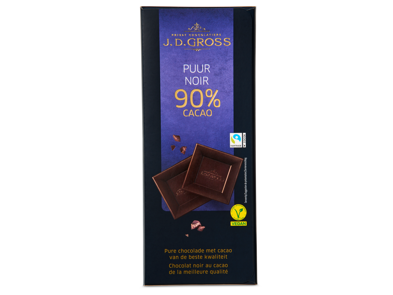 Pure chocolade 90%