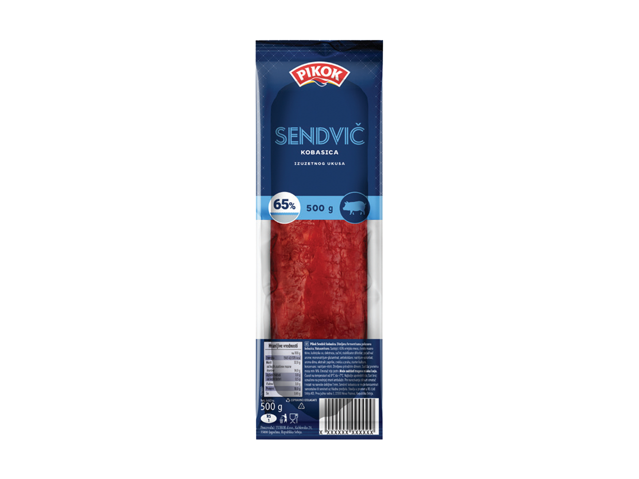 PIKOK Sendvič kobasica, 500g