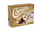 Παγωτά Cornetto Soft με γεύση stracciatella και καραμέλα.