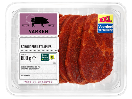 Schouderfiletlapjes