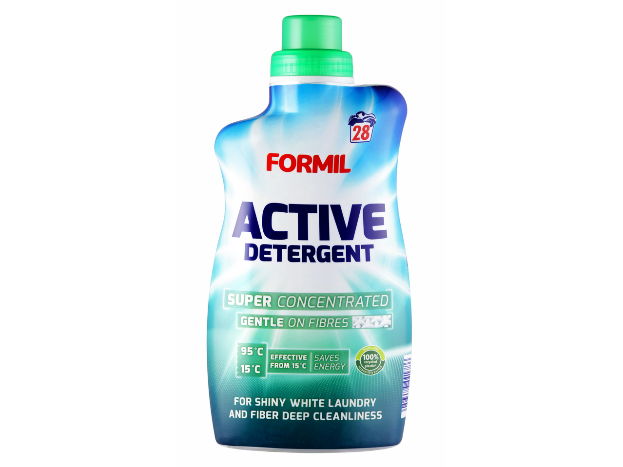 Formil Active: koncentrirani pralni prašek za sijoče belo perilo.