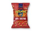 En pose Kims Ostepops med 50% ekstra.
