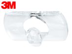 A clear 3M Command hook on a white background.