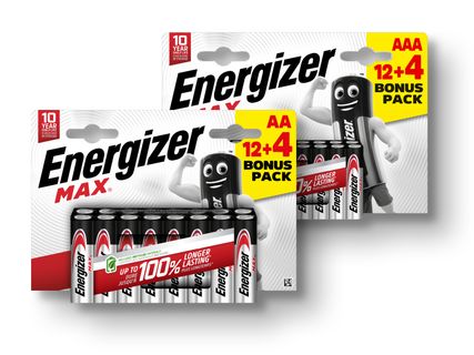 Energizer Max Alkaline Batterien