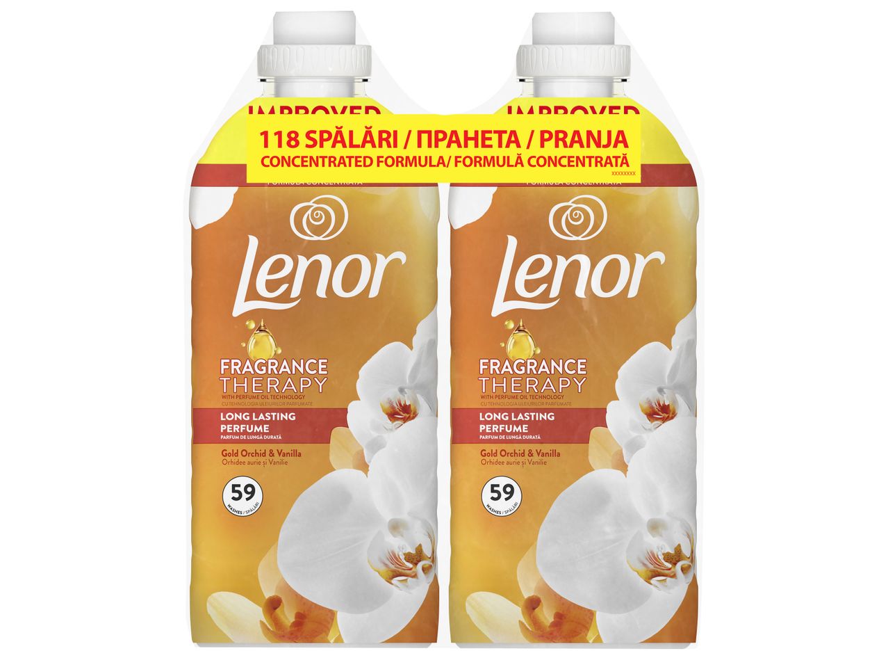 Lenor Омекотител, ≈ 2 x 59 изпирания