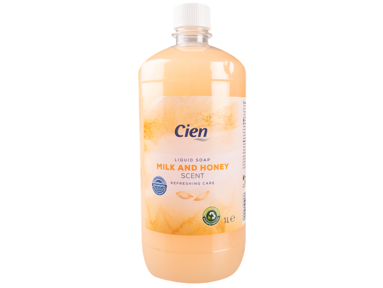Săpun lichid Cien cu miere și lapte, 1l.