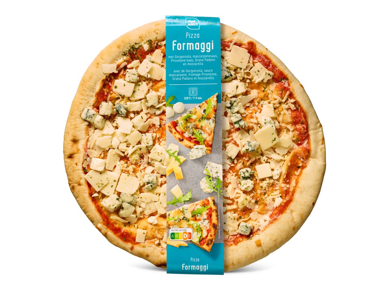 Ga naar volledige schermweergave: Verse pizza formaggi - afbeelding 1