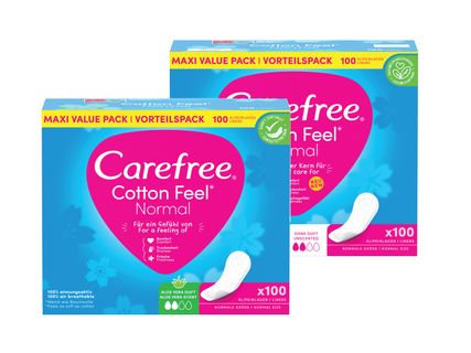 Carefree Cotton Feel Slipeinlagen