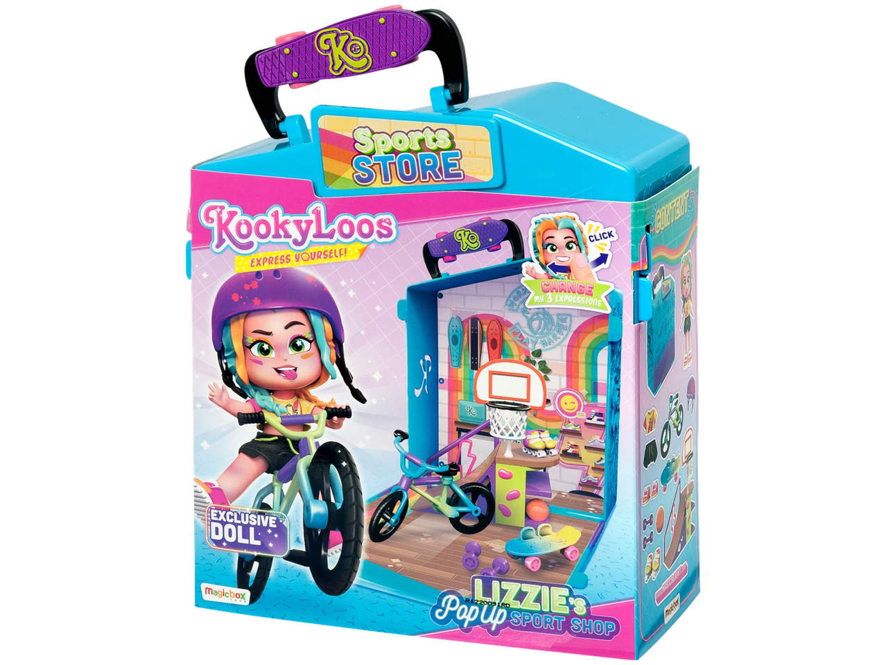 Magicbox TOYS® Zestaw Pop Up z figurką KookyLoos