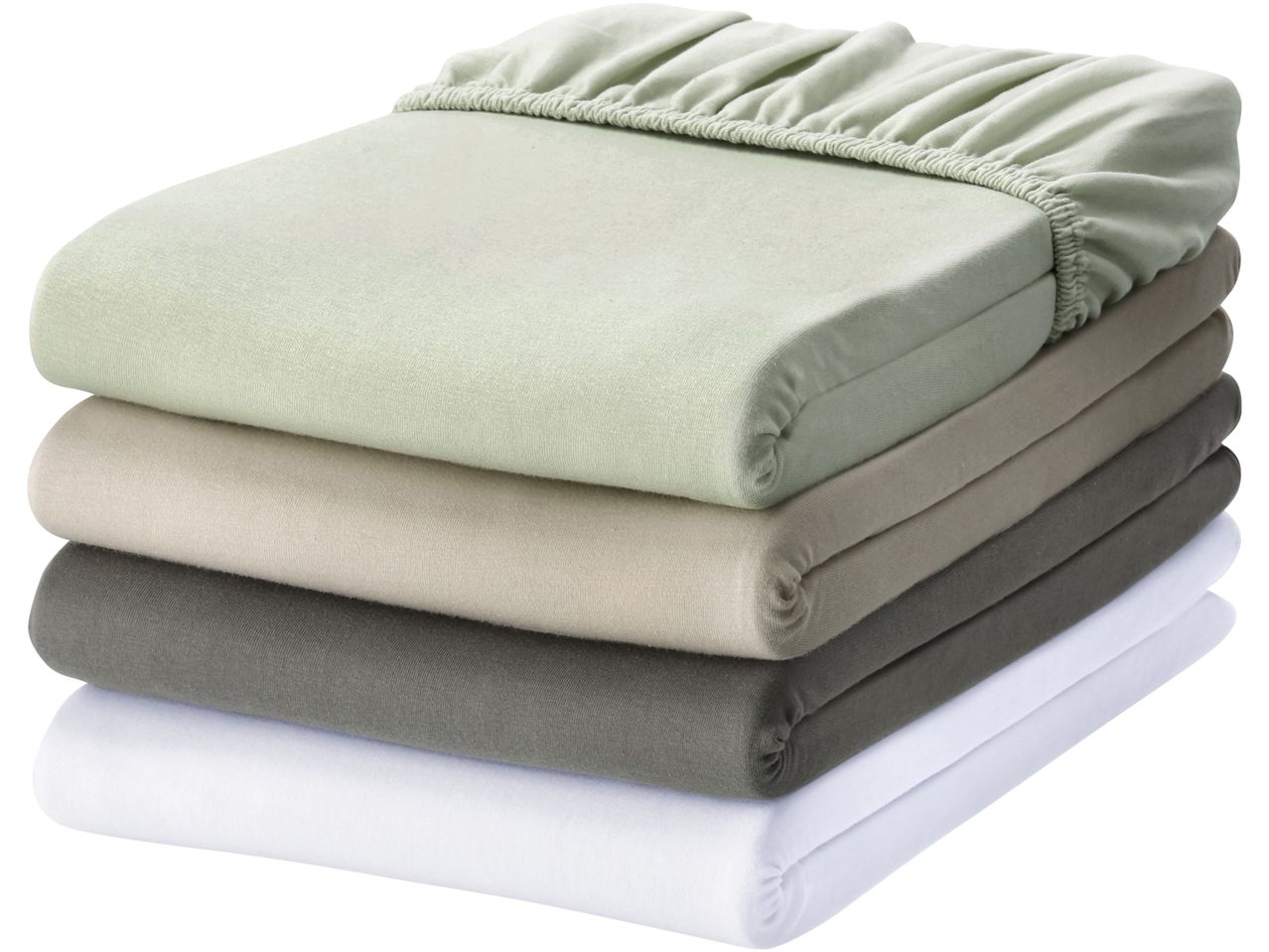 Double Jersey Fitted Sheet of different colours
