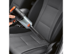 Aspirador portátil Clean Maxx 2 em 1 limpando um assento de carro.