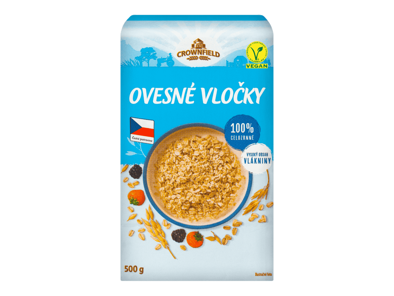Ovesné vločky jemné