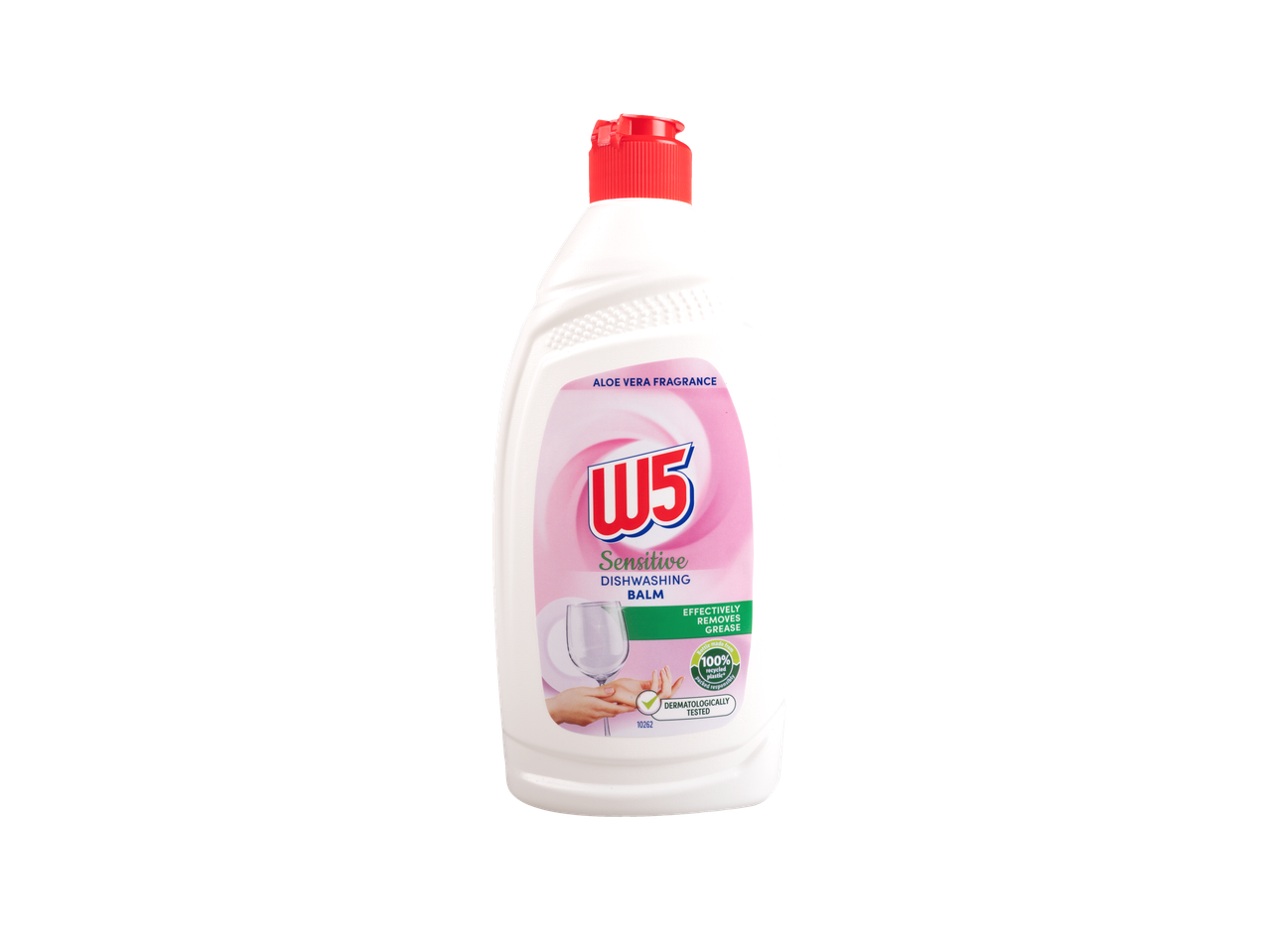 W5 Sensitive balsam de spălat vase cu aloe vera.