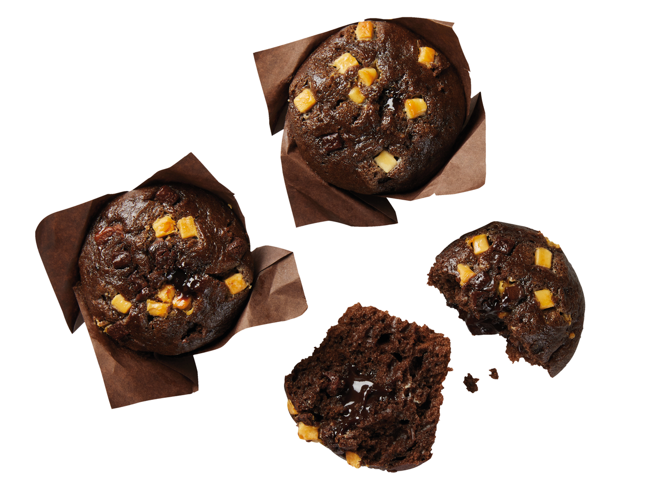 Idi na pun prikaz ekrana: Muffin tri vrste čokolade (alt 129313) - Slika 1