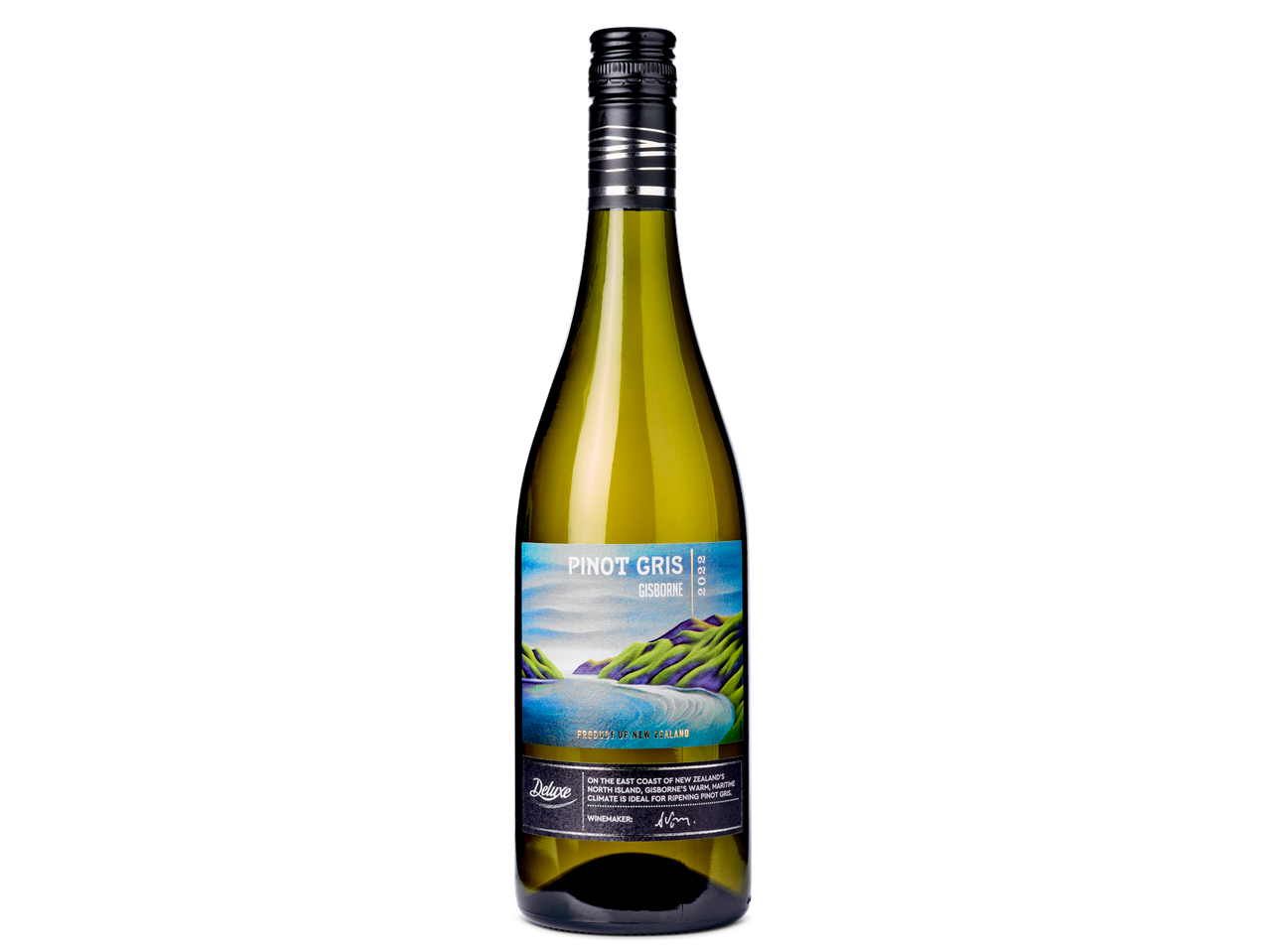 Deluxe Pinot Gris Gisborne 2022: Nieuw-Zeelandse witte wijn.