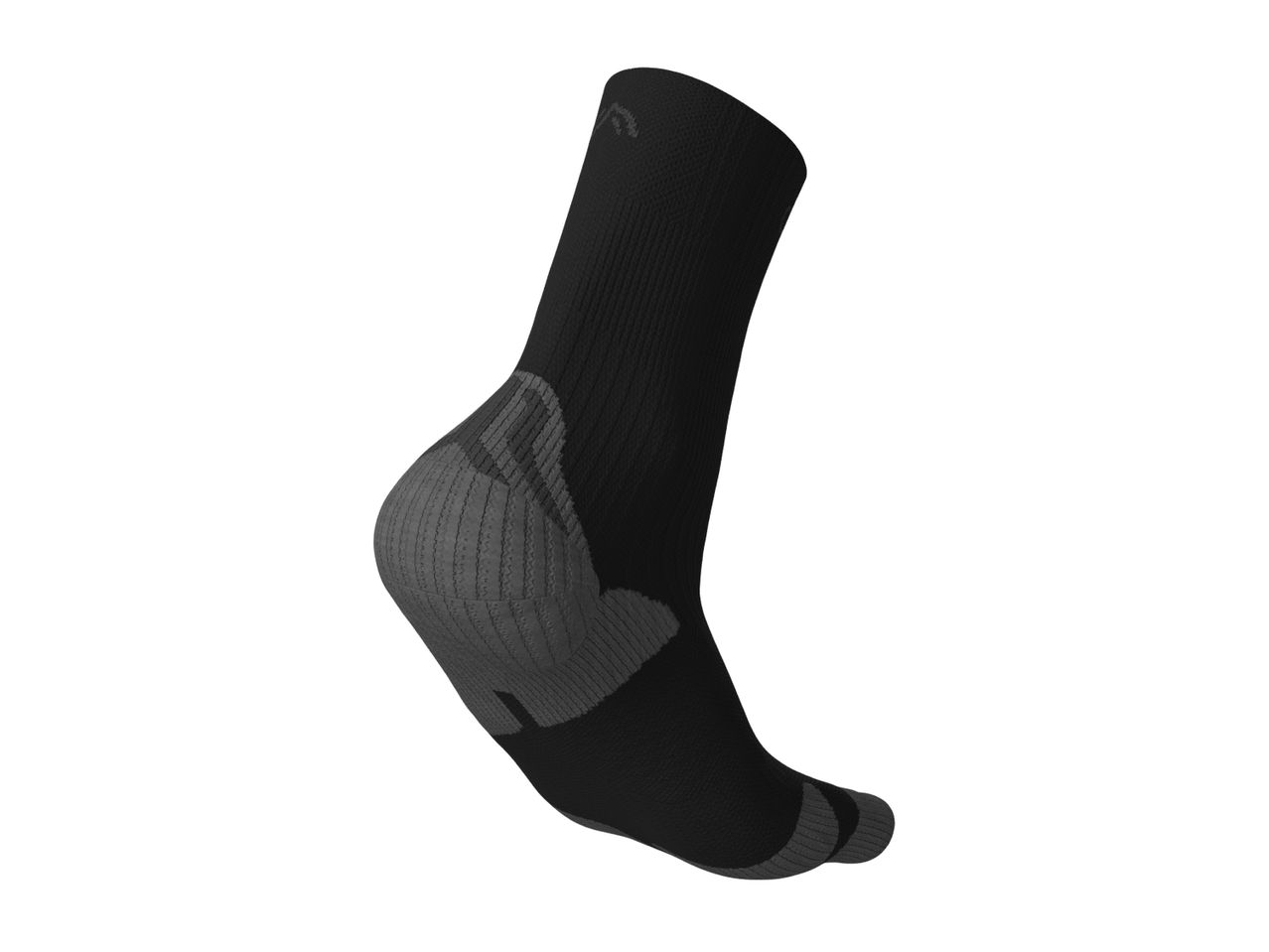 Adults’ Grey and Black Premium Walking Socks