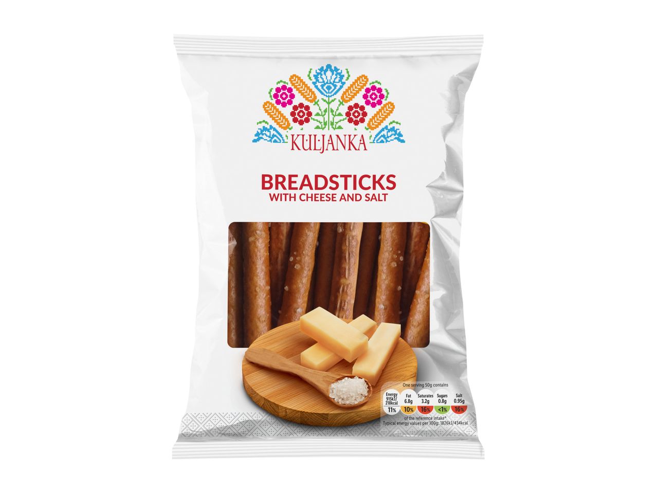 A bag of Koljaka Breadsticks, a traditional Mexican snack.