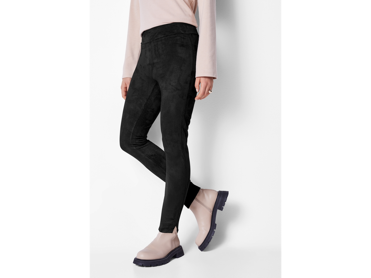 Ladies' Velour Jeggings LIDL