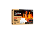 Boîte de 64 allume-feu 'Lighter' pour grill et cheminée à base d'hydrocarbures paraffinés.