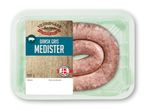 Pakke med Vilstrupgård Danish Gris Medisterpølse, 500g.