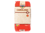 Arroz Carolino CAMPO LARGO, embalagem de 1 kg com Nutri-Score A e tempo de cozedura.