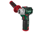 PARKSIDE® 12V Cordless Polisher/Sander with a red handle and green/black body.