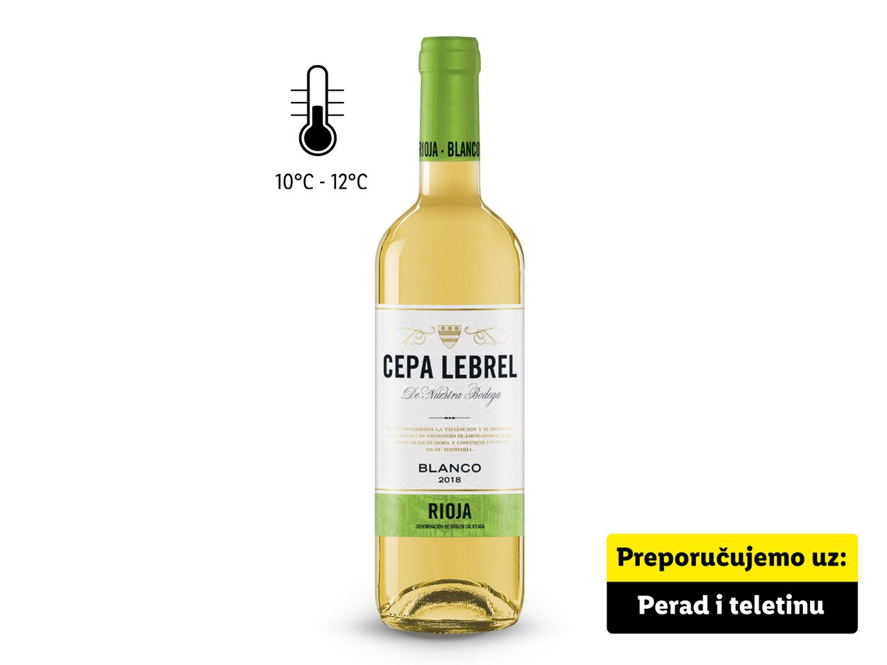Idi na pun prikaz ekrana: Rioja DOCa blanco Joven - Slika 1